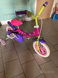 Bicicletta bambina taglia 12