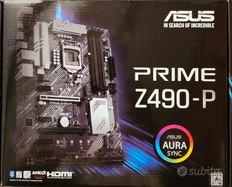 sk madre Asus Z490P 