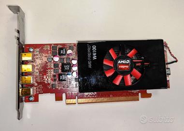 AMD FirePro W4100 2 GB GDDR5 senza connettori