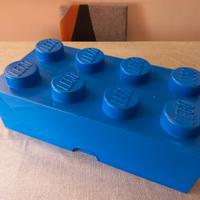 Contenitore Lego blu