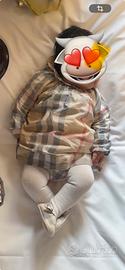 Vestito e scarpe burberry