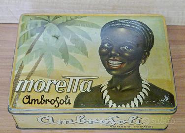 Scatola in latta Neretta Ambrosoli