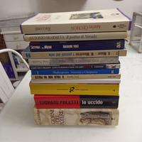 LOTTO 11 libri romanzi narrativa autori vari 