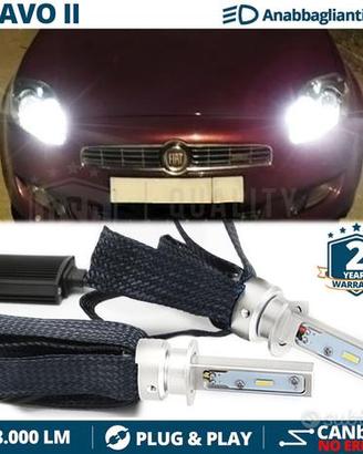 Kit LED H1 per Fiat BRAVO 2 Anabbaglianti 6500K