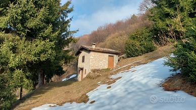 Una baita di montagna autentica