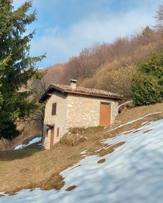Una baita di montagna autentica