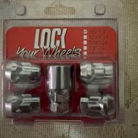 Bulloni antifurto ruote .passo 12x1,5