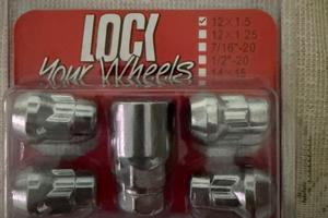 Bulloni antifurto ruote .passo 12x1,5