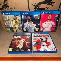 Lotto giochi PS4 – FIFA e NBA 2K