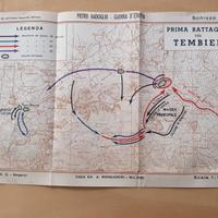 militaria, carte originali Mar.lo  Badoglio Etiopi