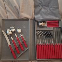 Set Posate Vintage KAIMANO  24 pezzi con custodia