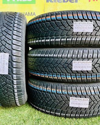 X4: Invernali 195/65R15 91H -FULDA- al 85%