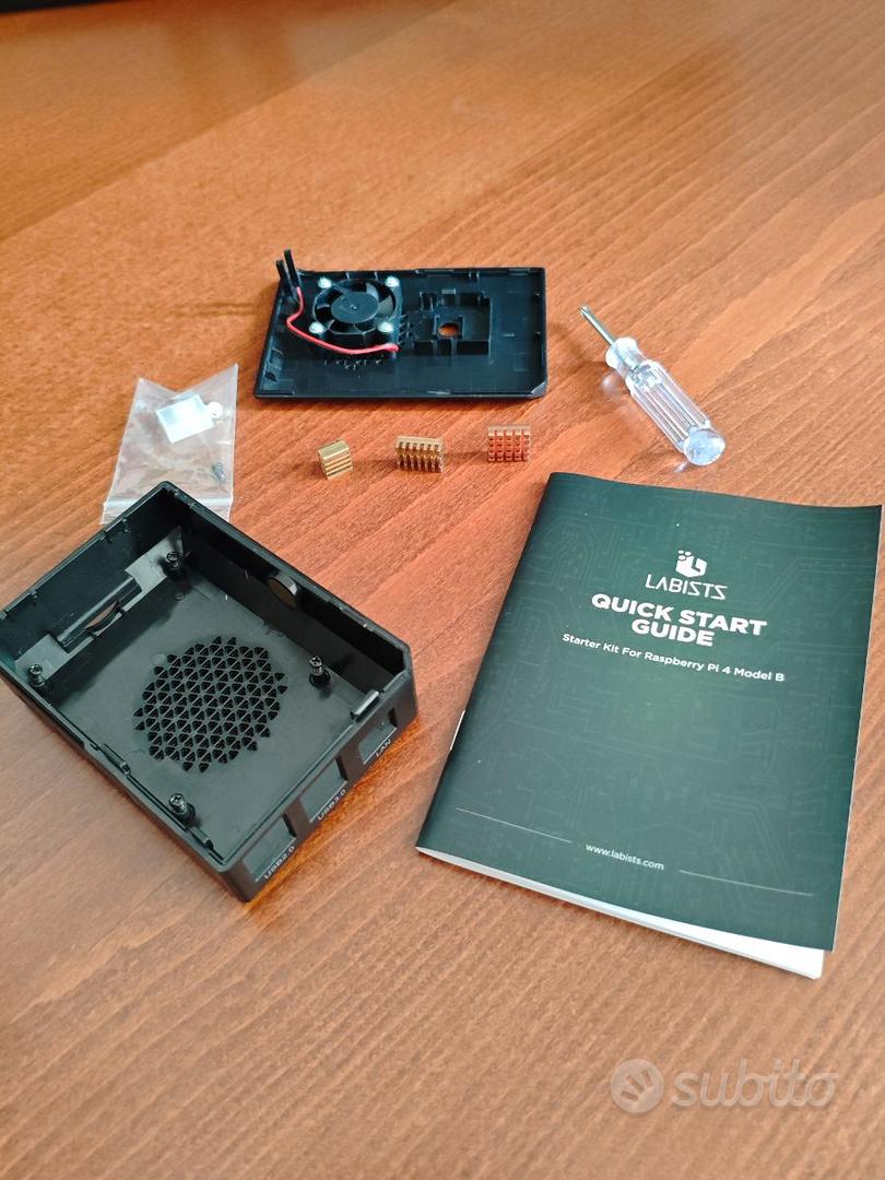 LABISTS Case per Raspberry Pi 4 con ventola - Informatica In vendita a ...