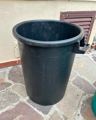 Bidone 100L nero