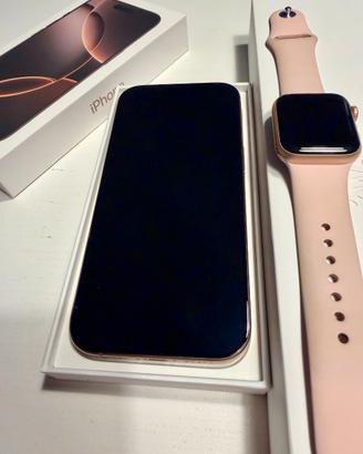 iPhone 16Pro 128GB + Apple Watch serie 6 40mm