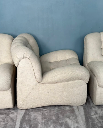 DIVANO MODULARE SEMICIRCOLARE F.LLI CARLONI