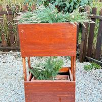 Fioriere in legno arigianale