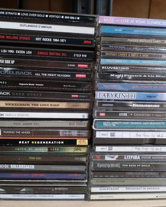 Lotto CD Blu Ray DVD 83 pezzi 