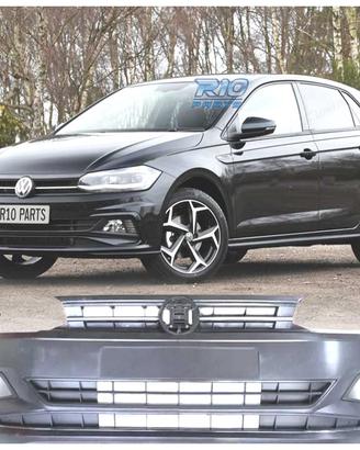 PARAURTI ANTERIORE VOLKSWAGEN VW POLO VI AW 17-20 