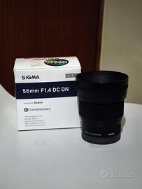 Sigma 56mm F1.4 Dc dn E-mount
