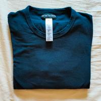Maglietta uomo blu Armani cotone tg48/M 
