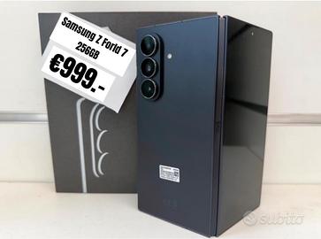 Samsung Fold 7  256GB accetto permute o scambi