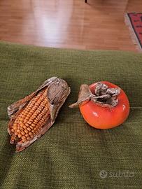 Soprammobili frutta Larms placcato argento