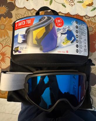 Maschera da sci e snowboard