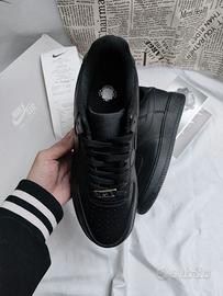 Nike air force 1 low nero Uomo