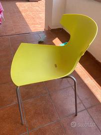 4 sedie - color giallo limone