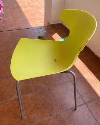 4 sedie - color giallo limone