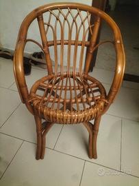 poltrona in bambu