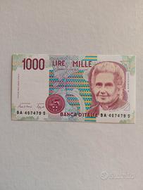 Banconota FdS 1000 Lire "Montessori" - ITALIA