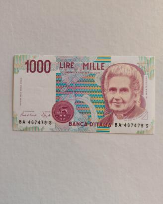 Banconota FdS 1000 Lire "Montessori" - ITALIA