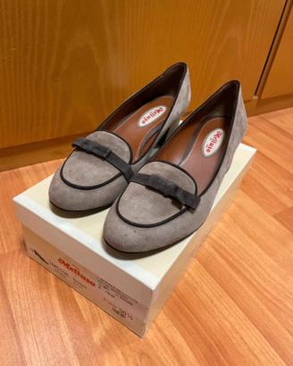 Scarpe basse con tacco Vero Cuoio Melluso