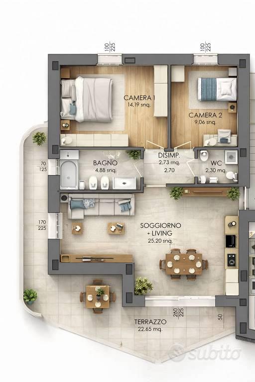 Appartamento – Carmagnola, Torino - Vista 3