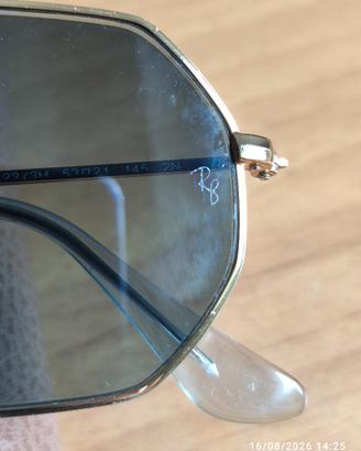 Occhiali  Rayban 3556-N Octagonal con custodia