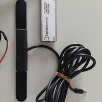 Antenna TV per auto interna + amplificatore