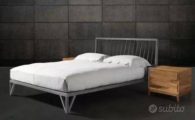 Letto Moderno In Ferro Essenziale design