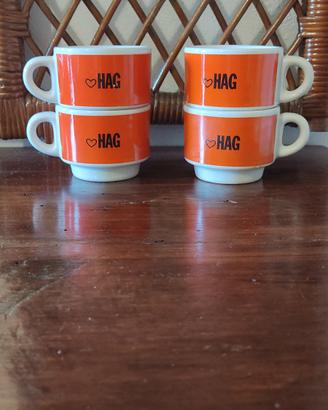 Tazzine caffè HAG vintage
