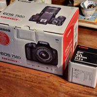 EOS Canon 750D + EF-S 18/55 + EF 50mm f/1.8 II