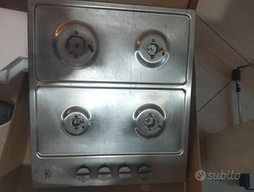 Piano cottura 4 fuochi  a GPL Perla