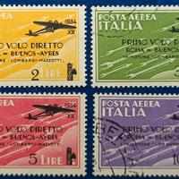 REGNO 1934 Primo volo diretto Roma-Buenos Aires