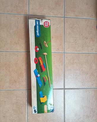 giochi minigolf in legno 