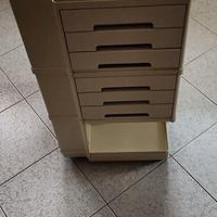 cassettiera, carrello vintage