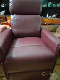 poltrona elettrica reclinabile alzapersona 