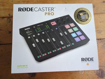 RODE Rodecaster Pro NUOVO, mai acceso. In garanzia