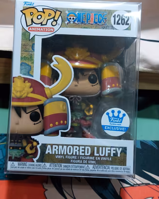 funko pop one piece armored luffy 