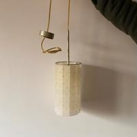 Lampadario Flos Bloc T anni 80 in plastica