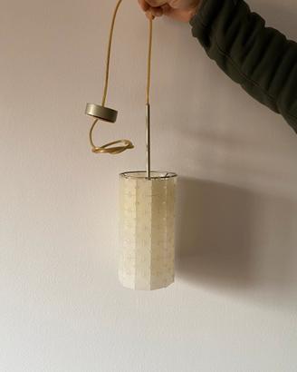 Lampadario Flos Bloc T anni 80 in plastica